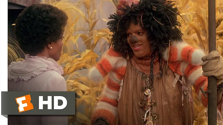 The Wiz (2/8) Movie CLIP - Scarecrow Joins Dorothy...