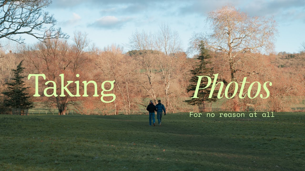 Take Your Camera Out. Nothing Else Matters Today.