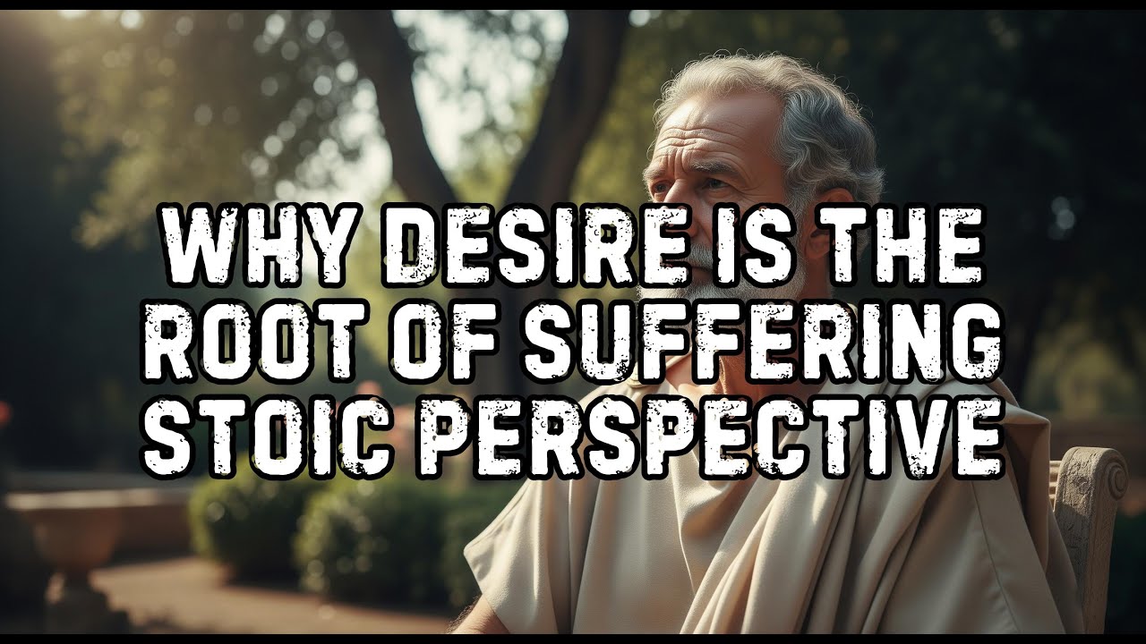 Why Desire is the Root of Suffering Stoic Perspective - YouTube