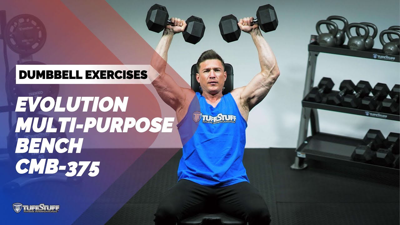 Evolution Multi-Purpose Bench (CMB-375)-Dumbbell Strength