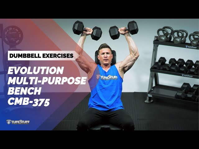 Evolution Multi-Purpose Bench (CMB-375)-Dumbbell Strength