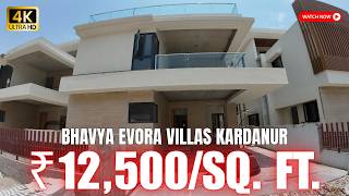🔥 Ultra Luxury Villa in Hyderabad! 4342 SFT Ready-to-Move Home 🏡 | Bhavya Evora Villas