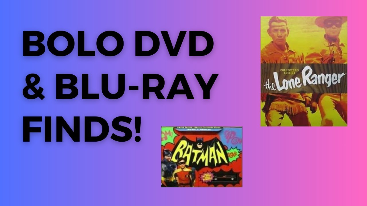 BOLO DVD & Blu-Ray Finds at This Yard Sale (and Some Bad Buys!)