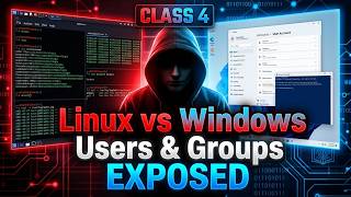 Linux vs Windows: The Secret to Users &amp; Groups! (Class 4)