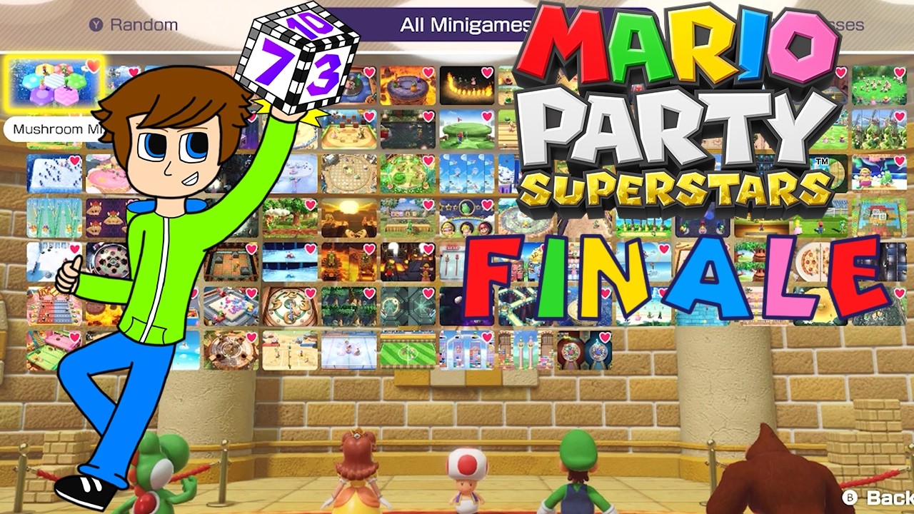 Finish Strong! All 100 Minigames - Mario Party Superstars