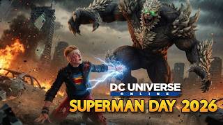 DCUO SUPERMAN DAY 2026 (COMPLETE) SOLO, DUO, ALERT, RAID, OPEN WORLD.