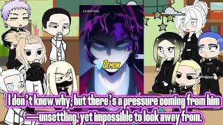 Tokyo Revengers React To Takemichi As Yoriichi Giyuu Demon Slayer Gacha Life