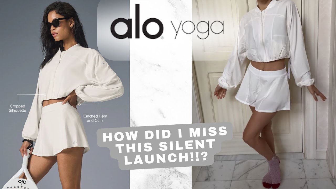 alo yoga | TIEBREAKER SET | The Fashion Try On - YouTube
