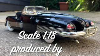 1938 Buick Y-Job Scale 118 By Anson