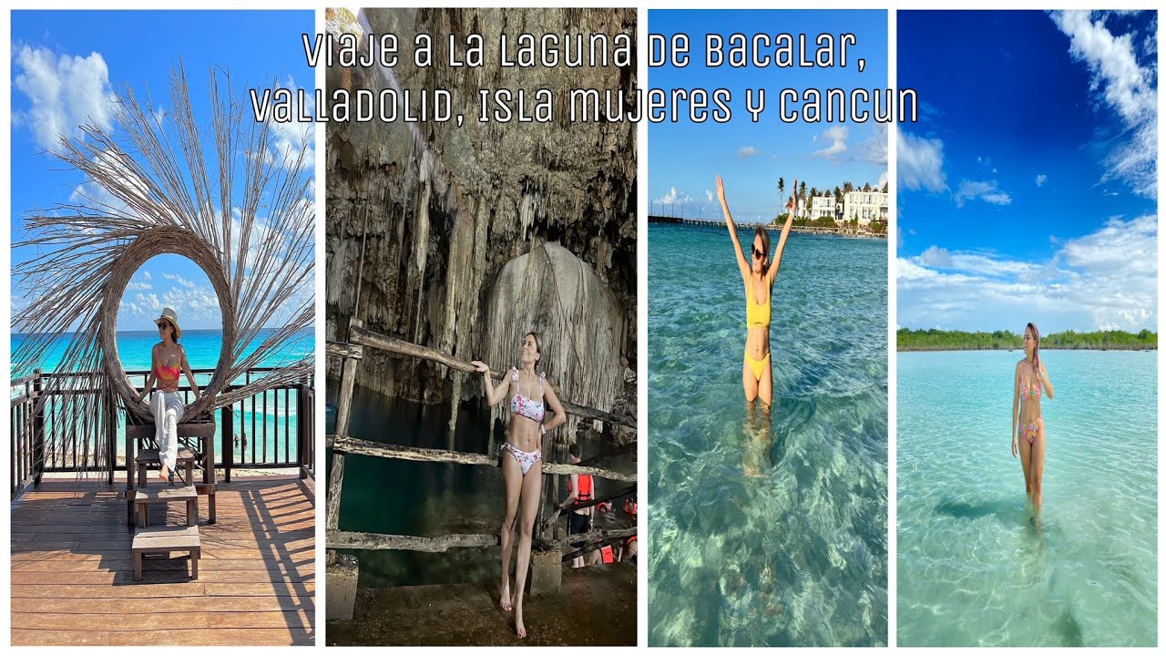 VIAJE EN FAMILIA A LA LAGUNA DE BACALAR, VALLADOLID, ISLA MUJERES Y CANCUN + QUE HACER Y HOSPEDAJE