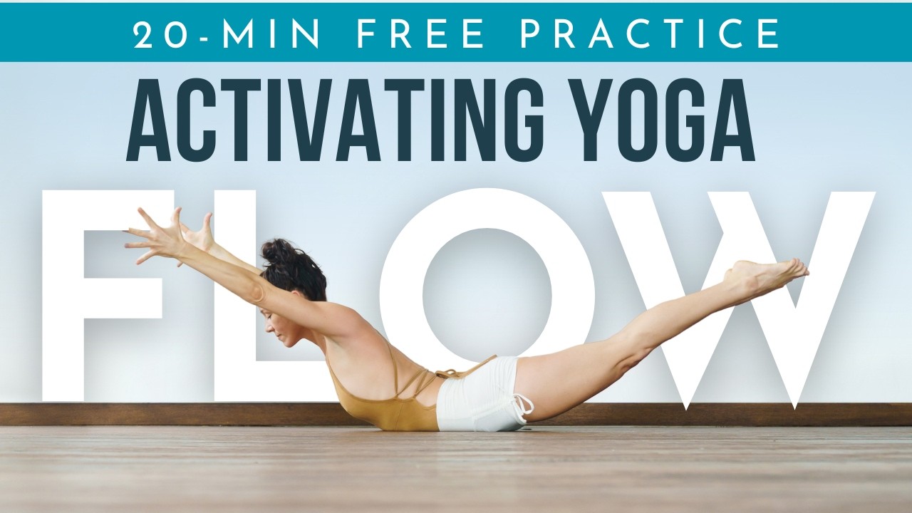 20-минутная бесплатная практика: активизация потока йоги | Йога от Меган Карри