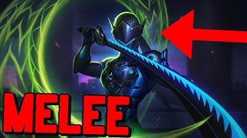 Overwatch But Its Melee ONLY | Genji Overwatch Challenge