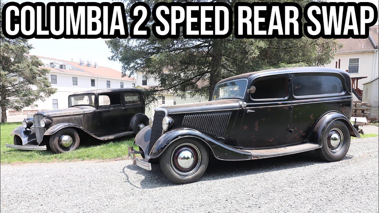 Our 1934 Ford Sedan Delivery Gets A Bulletproofed Columbia 2 Speed