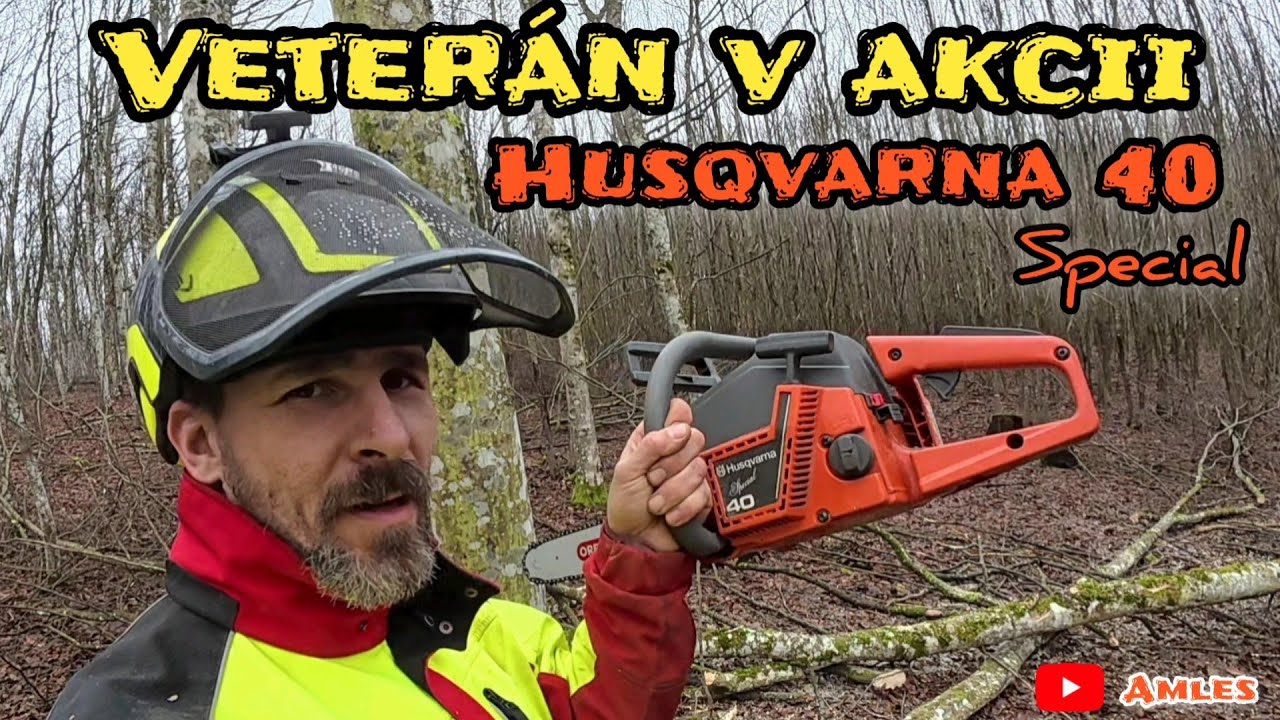 Husqvarna 40 Special | Ветеран лесозаготовок, Zetor в действии, Stihl ms 261C-M, Amles