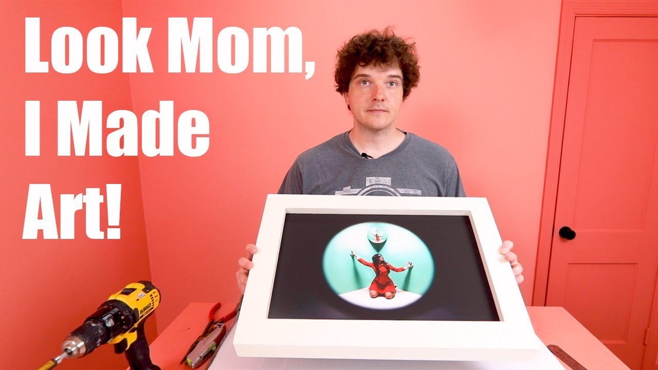 Framing A Photo For a Gallery Show: Jada + David x Rapid Eyes Collab