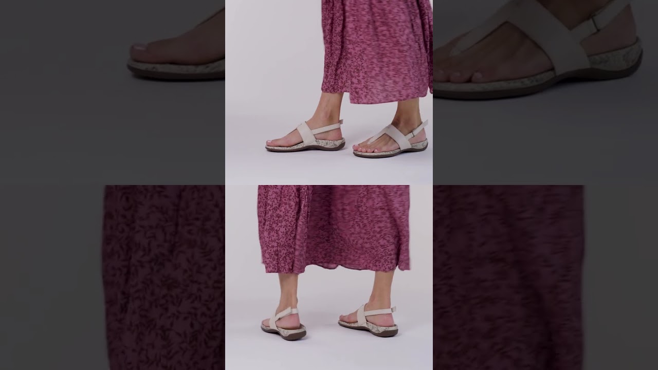 Get ready to have fun in the sun with Vionic's Tala T-Strap Sandal!