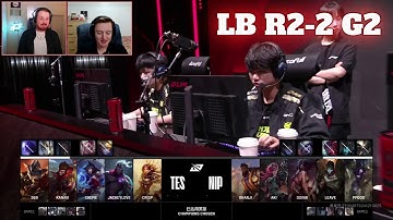 NIP vs TES - Game 2 | Round 2 S15 LPL Winter Playoffs 2025 | Ninjas in Pyjamas vs Top Esports G2