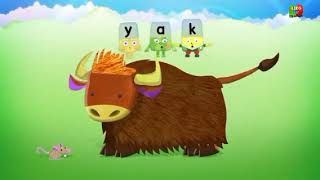Alphablocks cbeebies y lettere 