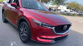 2017 Mazda CX-5 SUV  Grand Touring Red 2.5l I-4