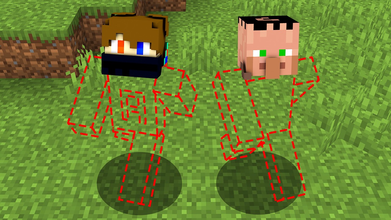 I LOST PARTS OF MY BODY in Minecraft
