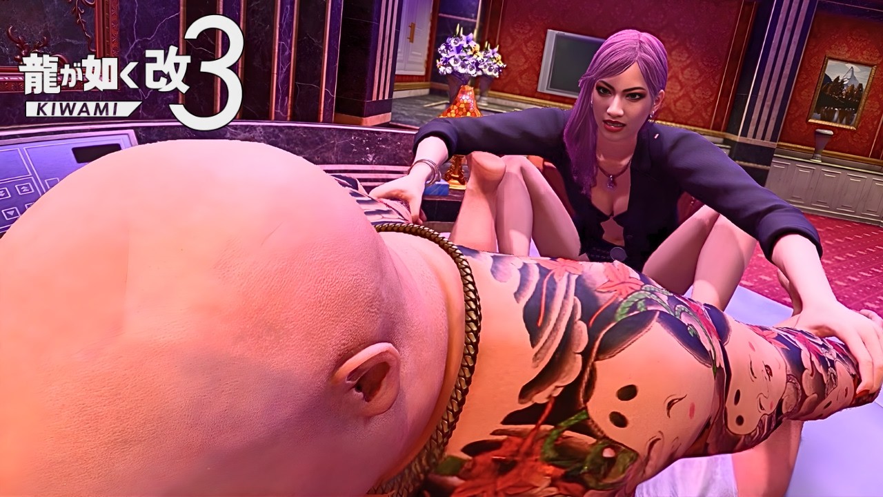 【龍が如く 極3】女王ソンヒがクズにお仕置き！