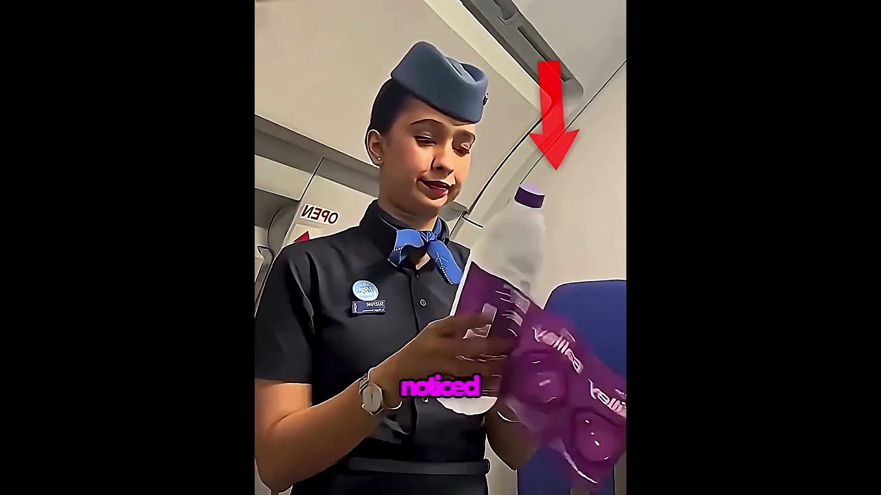 Why Flight Crew Opens Water Bottles Like This REVEALED 💧