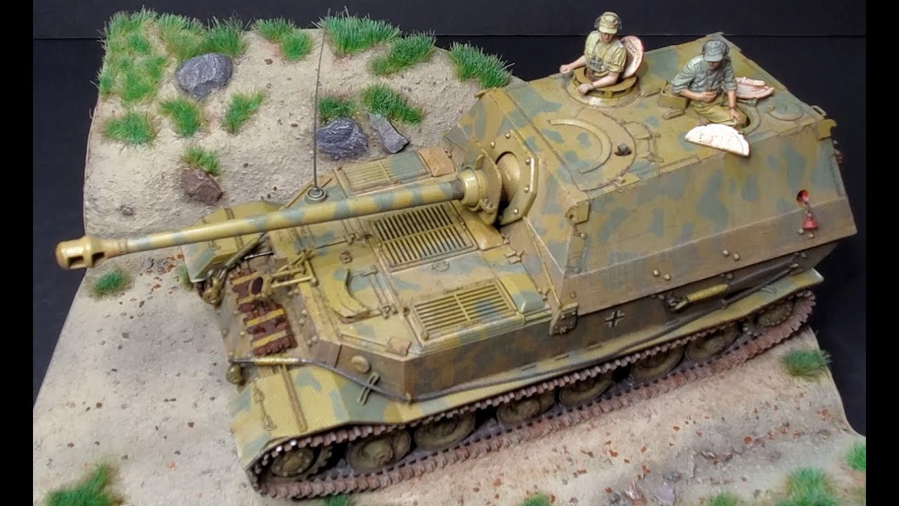Dragon Elefant with Zimmerit #6465. Completed Model - YouTube