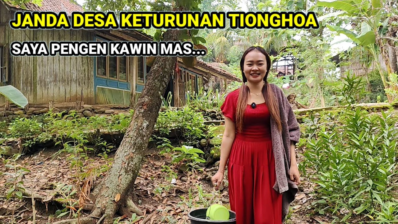 VIRAL.. JANDA DESA CANTIK KETURUNAN TIONGHOA TINGGAL DI KAMPUNG TERPENCIL PINGGIR HUTAN
