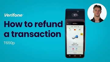 How to refund a transaction | Verifone T650p All-in-one solution (UK)