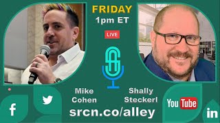 Batman (Mike Cohen) live on Shally's Alley