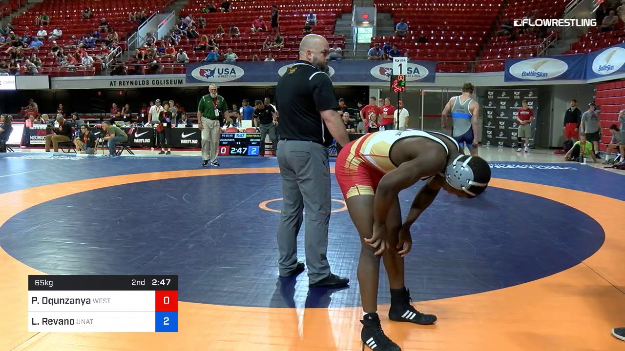 65 Kg Semifinal PJ Oqunzanya West Point Wrestling Club Vs Lucas Revano ...