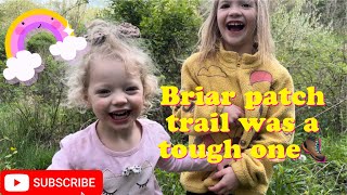 Sky and Gemma episode #2- Let’s take a walk on the briar patch trail😱🥾 ￼#kidsvideo by The Fox Parents 14 views 1 month ago 7 minutes, 59 seconds