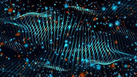 Multi-Colored Particles Stock Motion Graphics