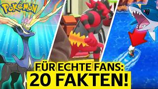 20 Pokémon Fakten (für echte Fans)