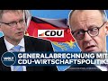 DEUTSCHLAND: „Falsche Richtung!“ – Professor nimmt CDU-Wirtschaftspolitik komplett auseinander!