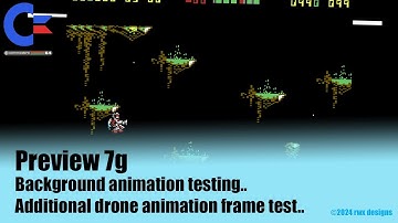 System X (Preview 7g) C64 - Background animation testing and more..