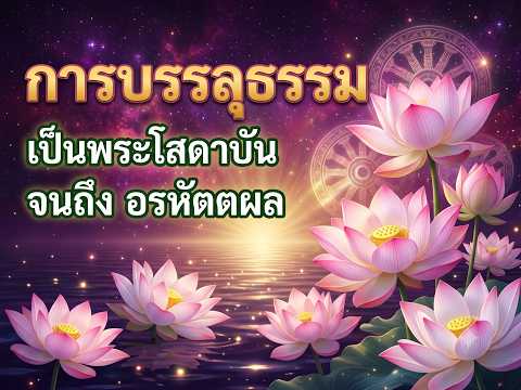 ตอนจบ ต้นทางพระโสดาบันที่ผู้มีบุญบารมีปรารถนาการบรรลุธรรมควรได้ฟัง