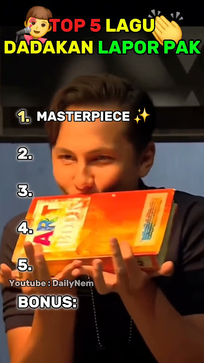TOP 5 LAGU DADAKAN LAPOR PAK #lucu #laporpak #laporpaktrans7 #andretaulany #komedi #beranda