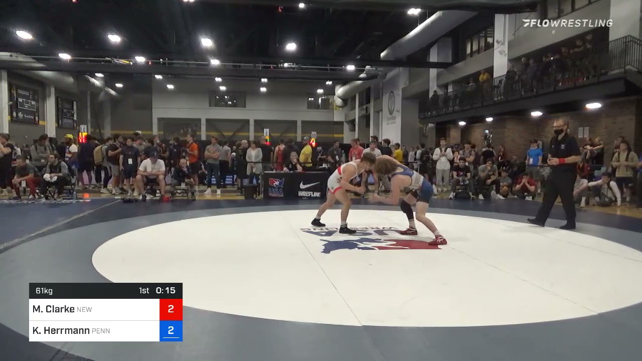 61 Kg Consolation - Mason Clarke, New York City RTC Vs Kenny