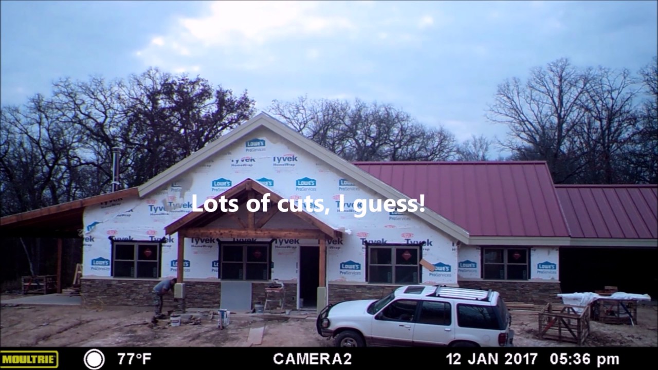 Image showcasing Experience the complete journey of building a wooden log cabin from ...