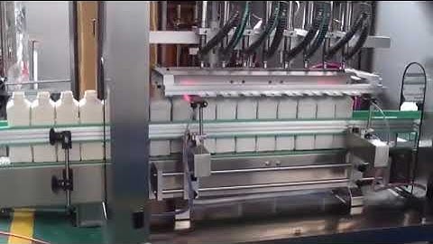 Máy Chiết Rót Dung Dịch Tự Động 4 Vòi