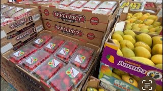 Come along ￼with me to check out my wholesale produce adventure and exotic fruit store