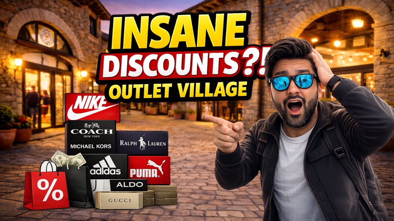 Dubai’s Most UNDERRATED Shopping Spot 😱 | Outlet Village Dubai Vlog