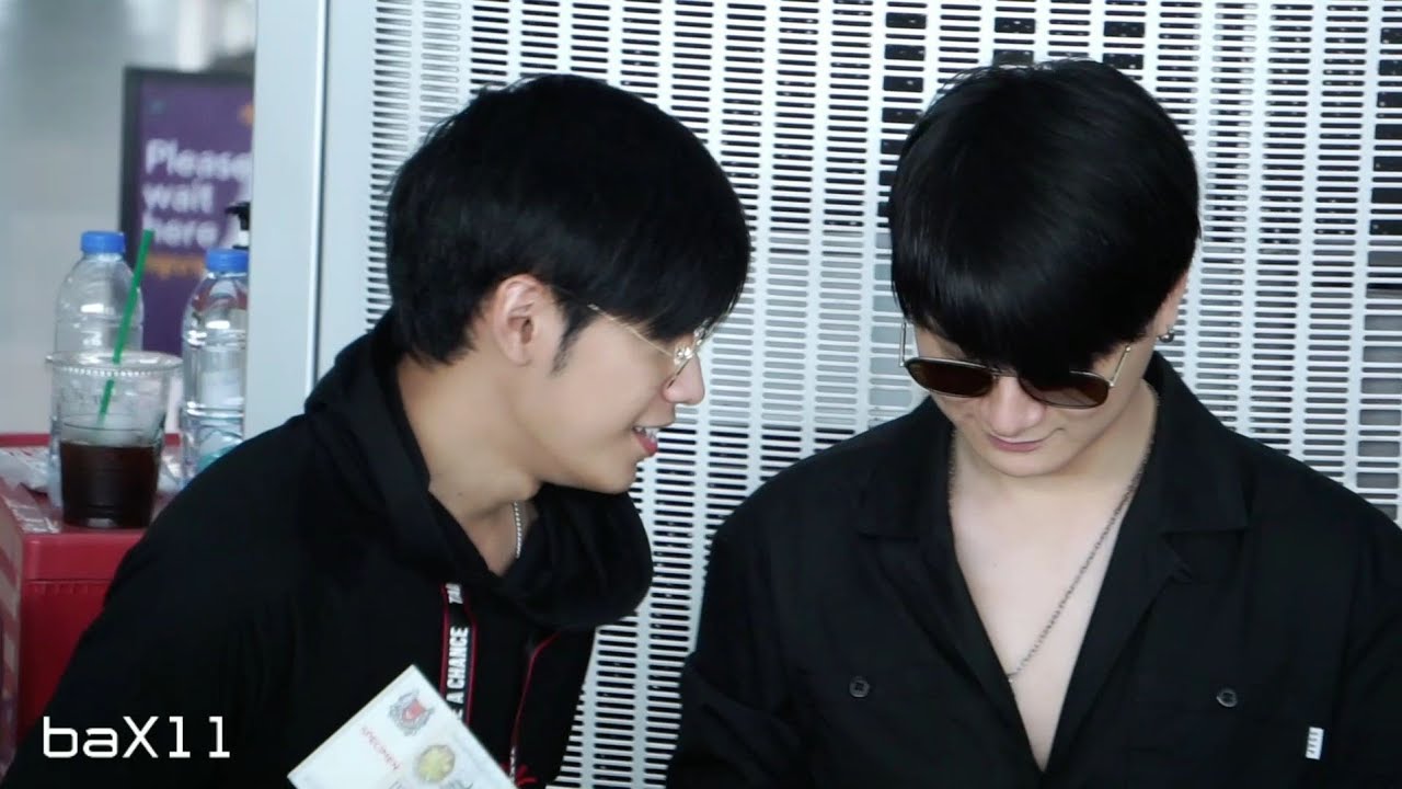 190413 Singto&Krist with P'Tay P'New - Heading to Hong Kong #KristSingtoTayNewFMinHK @ BKK Airport