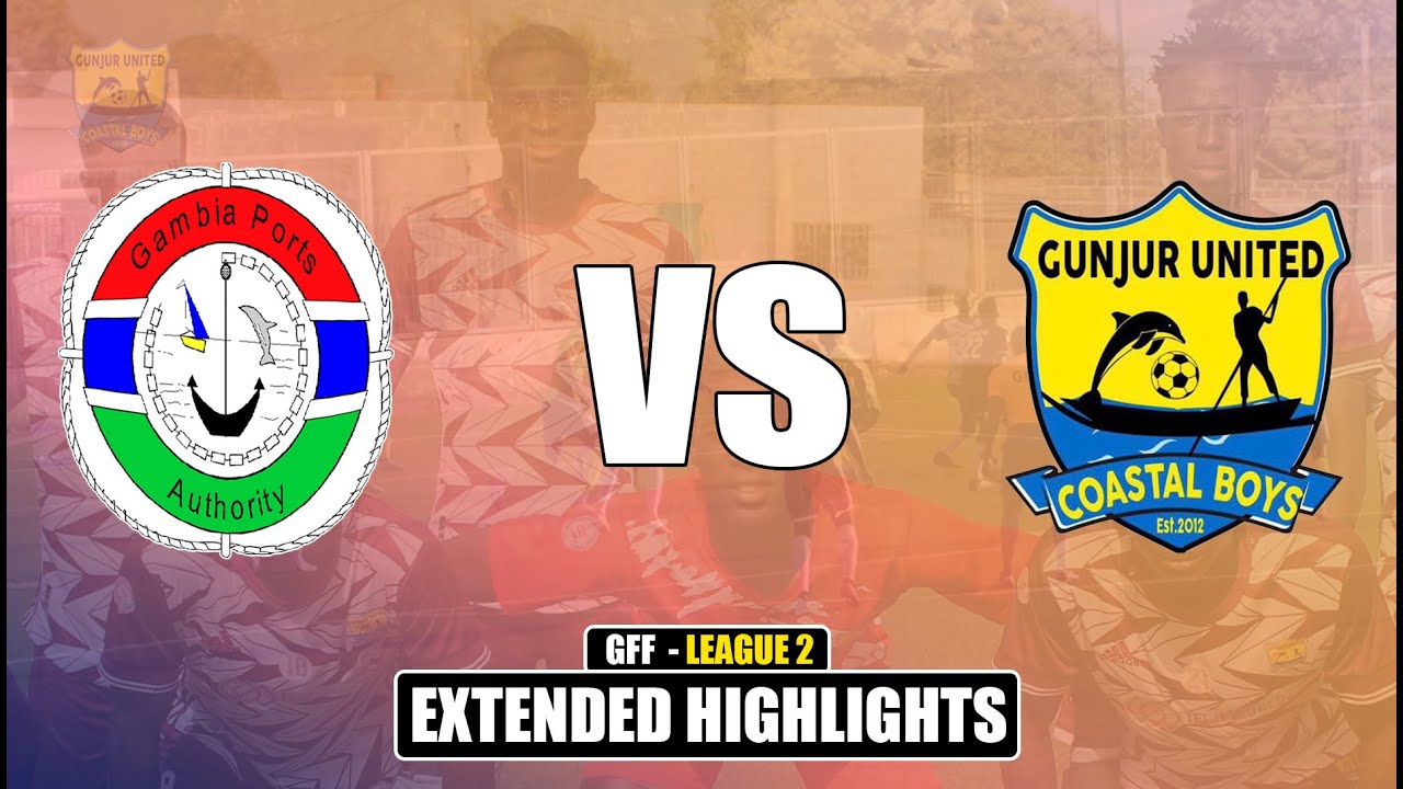 Gunjur United 1 0 Ports Authority ⚽GFF LEAGUE 2 Extended Highlights