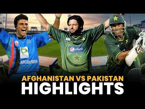 Amazing Highlights | Afghanistan vs Pakistan | Classic ODI 2012 | PCB | MA2A