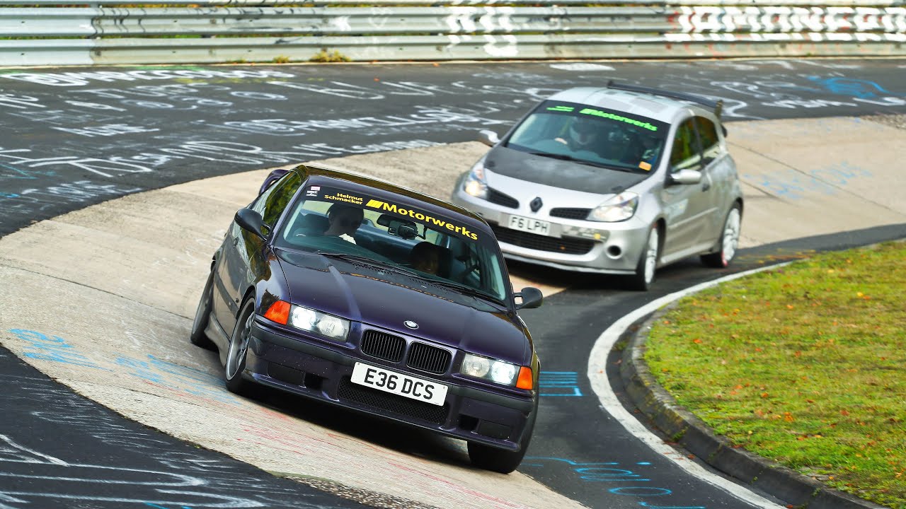 BMW E36 - Nurburgring Touristenfahrten 16.10.22 M52B28 - YouTube