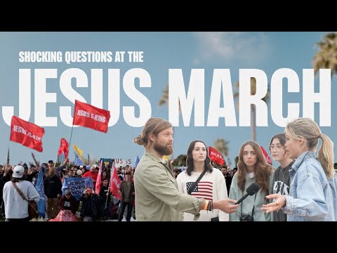 “I Think Jesus Was a Butcher” – Real Reactions at the Jesus March