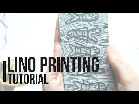 Lino drucken | Tutorial | 2