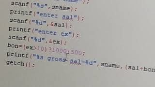 How find the bonus in a simple c program problems